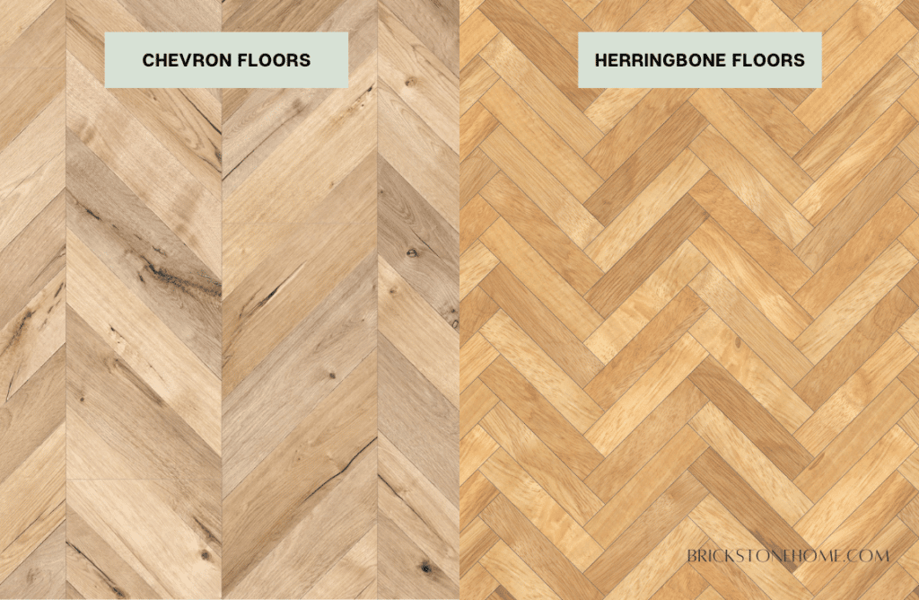 Chevron Vs. Herringbone Floors Comparison
