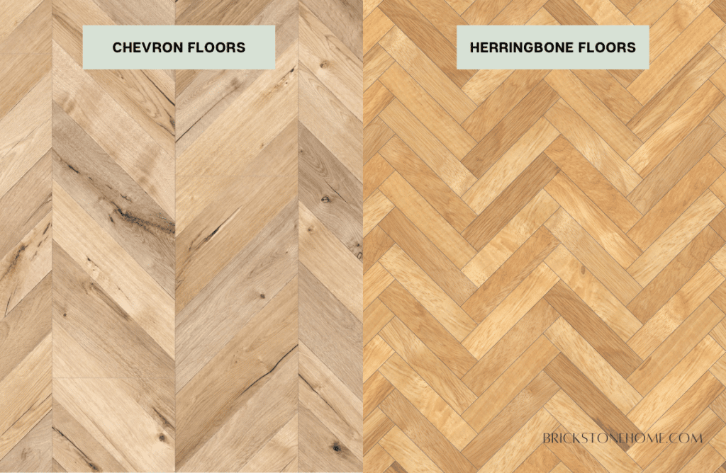 Chevron vs. Herringbone Floors Comparison