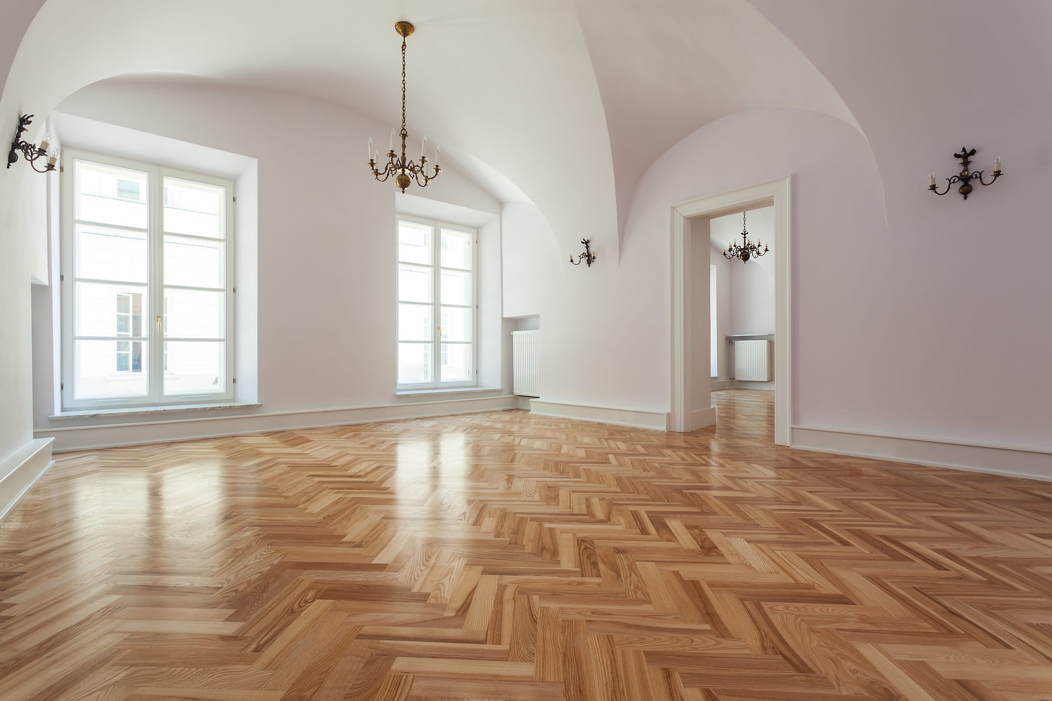 Parquet Herringbone Floors