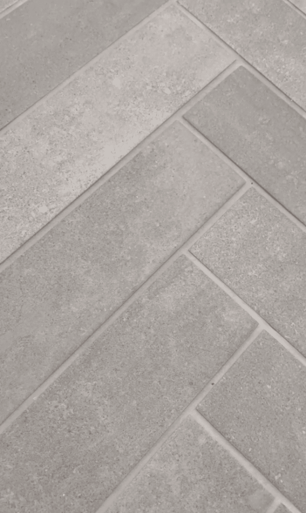 Grey Herringbone Tile