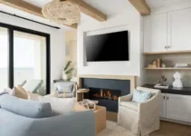 25 Living Room with Fireplace and TV Designs