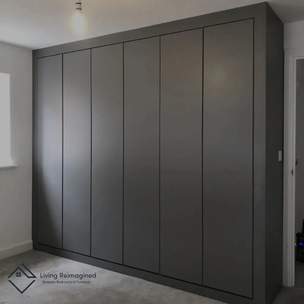 32 Floor To Ceiling Cabinets Ideas To Maximize Storage 8 Matte Grey Cabinets With Push-To-Open Doors Used In Rooms.