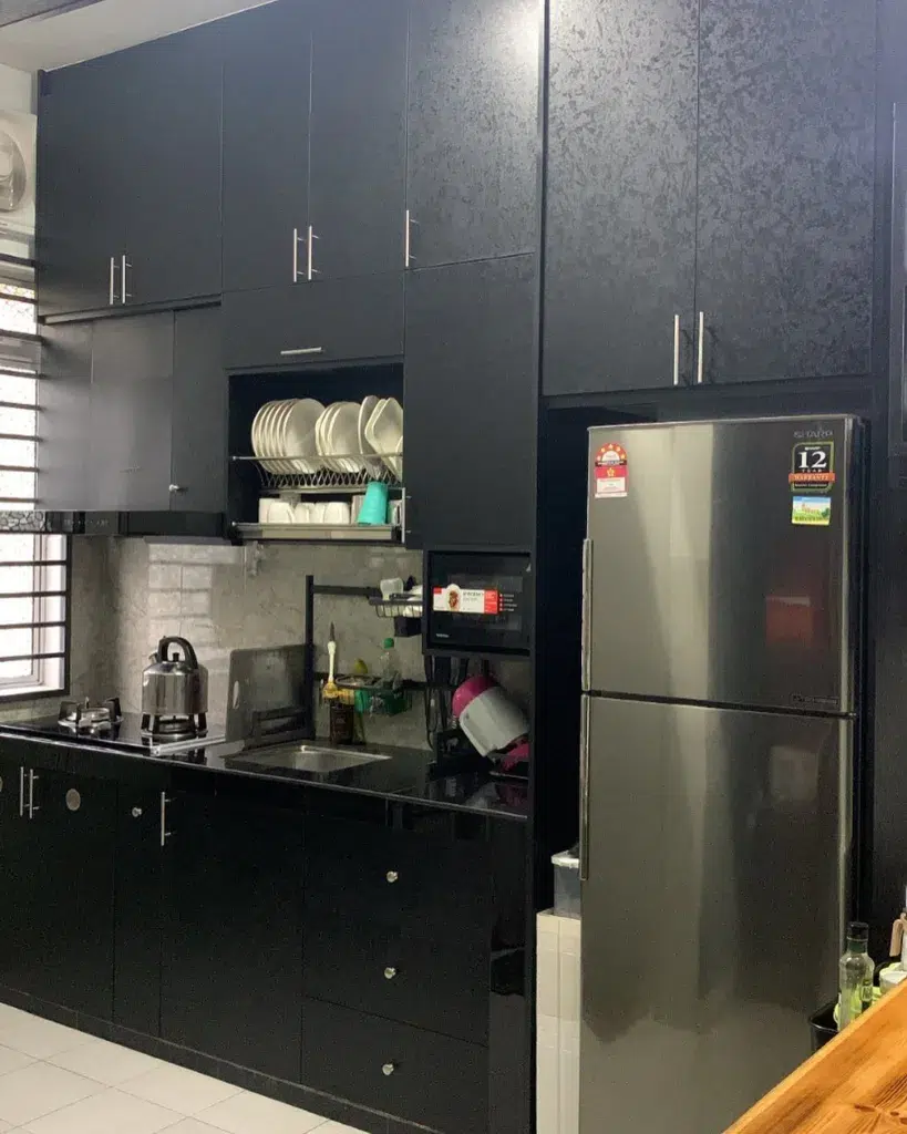 32 Floor To Ceiling Cabinets Ideas To Maximize Storage 19 Metal Garage Cabinets With Multiple Compartments And Drawers, Stretching From The Floor To The Ceiling