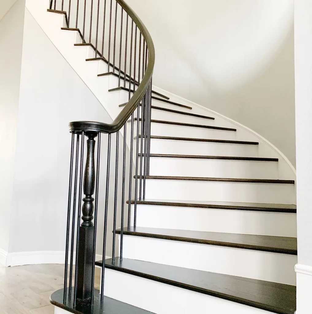 31 Black And White Stairs That Are Sure To Stun 20 Bold And Modern Black And White Stairs That Make A Statement With Their Clean Lines.