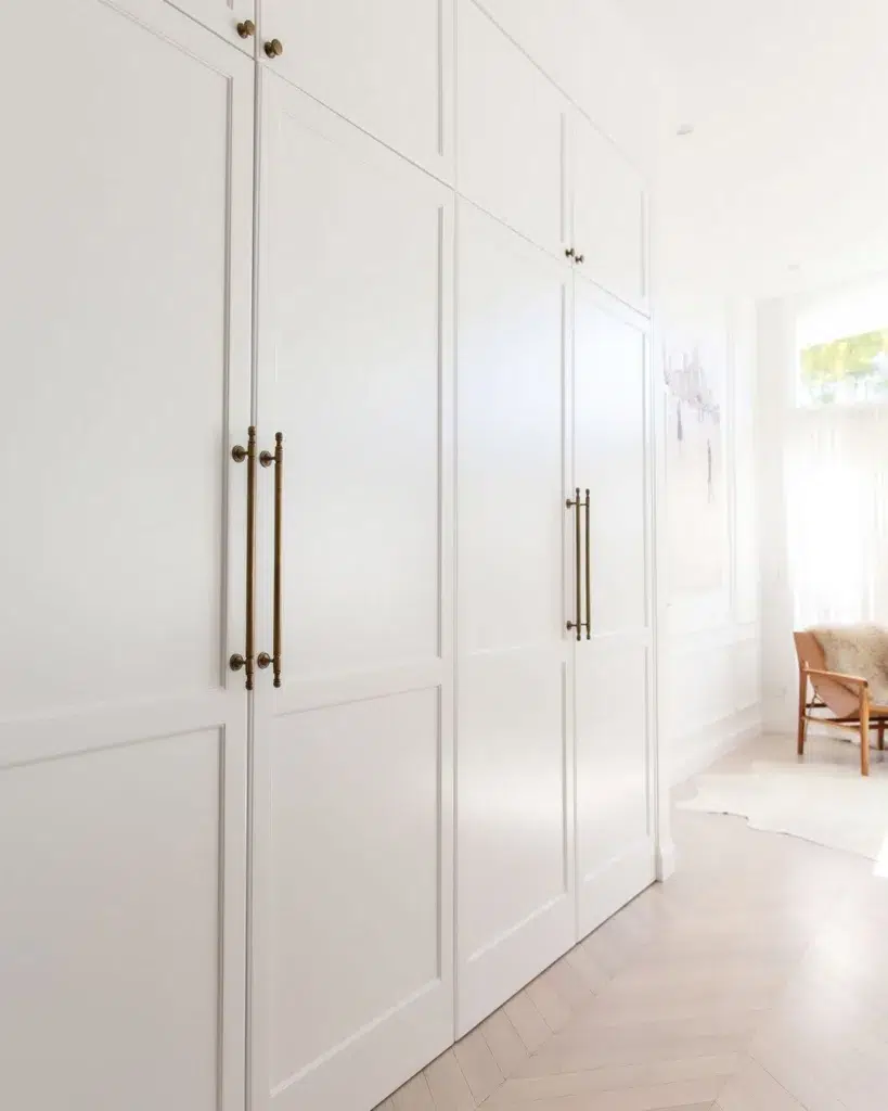 32 Floor To Ceiling Cabinets Ideas To Maximize Storage 11 Floor To Ceiling Cabinets In White Color That Hides Everything